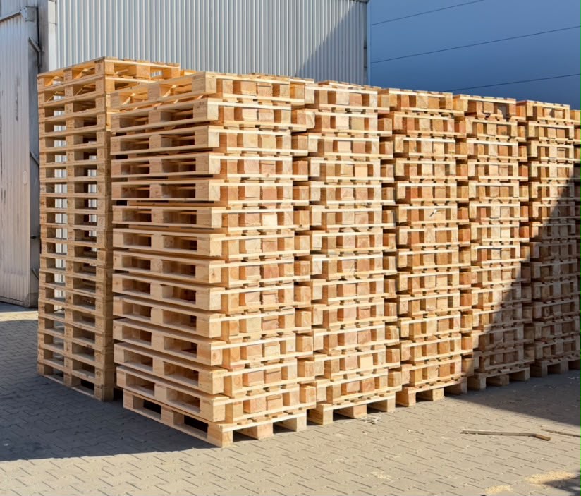 Nowa gruba paleta przemysłowa 1200 na 800