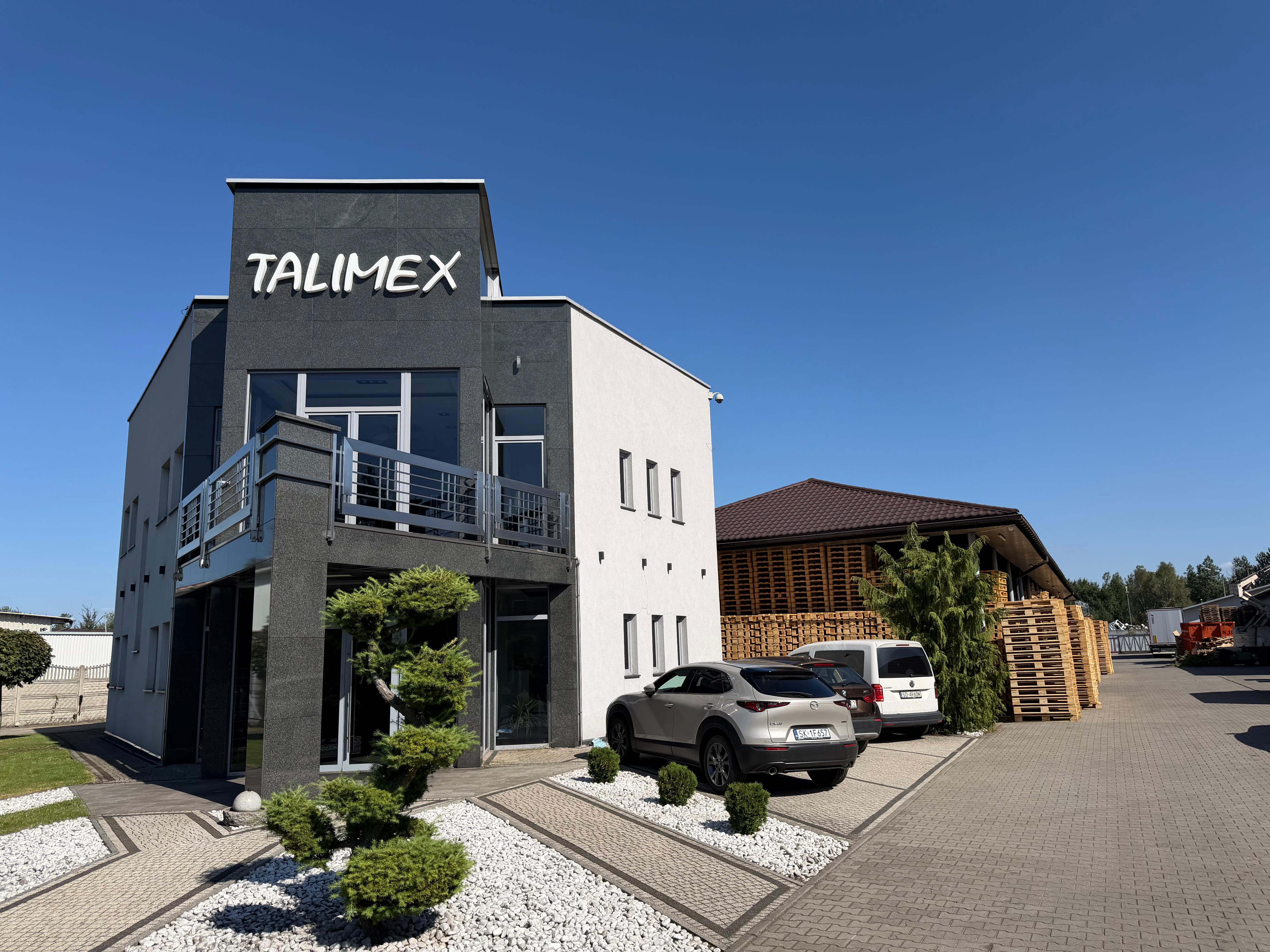 Budynek firmy Talimex w Dąbrowie Górniczej